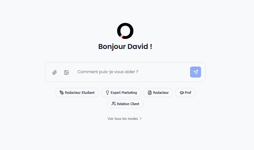 Capture d'écran de l'interface LintellO
